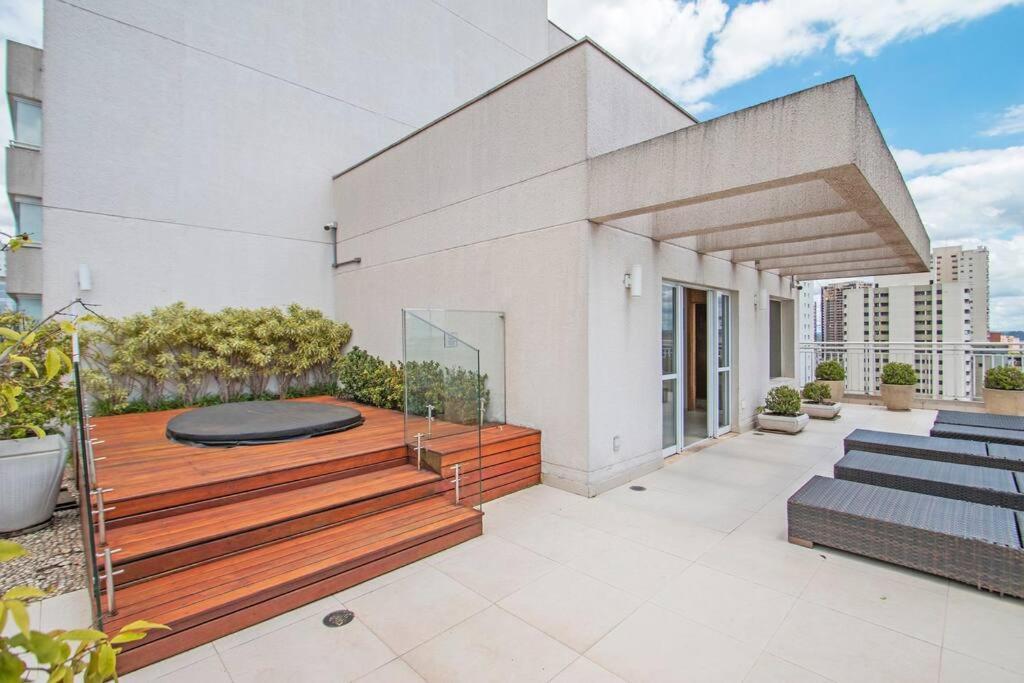 Studio 111 Conforto, Estilo E Localizacao Privilegiada Now Alto Da Boa Vista Zona Sul De Sp São Paulo Exterior foto